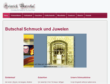 Tablet Screenshot of butschal.de